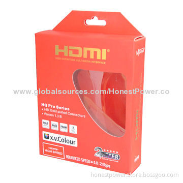 Custom Printed Box with Offset Printing, Customized Designs and Sizes Accepted